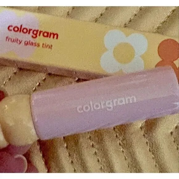 COLORGRAM - NWTIB - Fruity Glass Tint in #05 Sweet Persimmon. Full Size K-Beauty