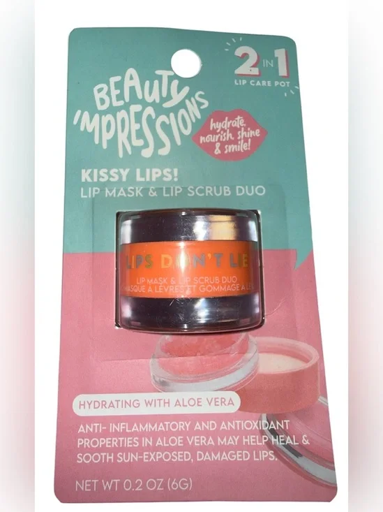 Beauty Impressions 2 in 1 Lip Care Pot