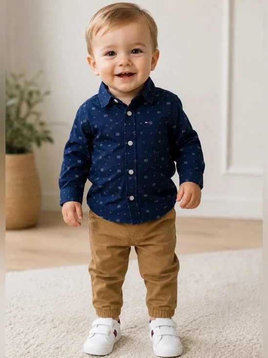 NWT Tommy Hilfiger Boys 2 Piece Outfit