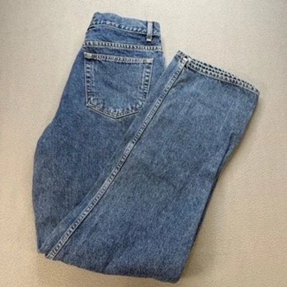 VTG J.Crew Straight Leg Denim Jeans 32x34 (FIT 29x33) Blue Made in USA Workwear