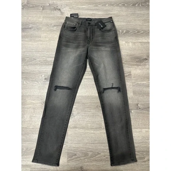 Joes Jeans The Rhys Athletic Slim Kinetic Men's 30x31 Black Dark Wash Jeans
