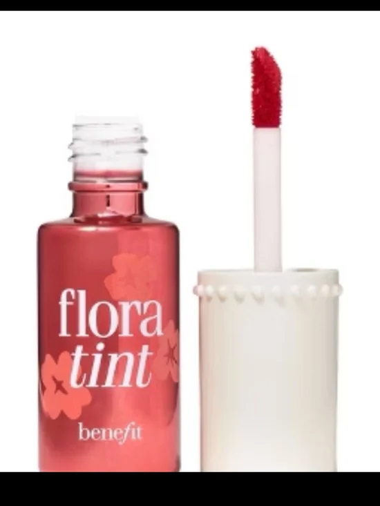Benefit Flora Tint Liquid Blush & Lip Stain — Desert Rose BNIB ✨ FREE GIFT ✨