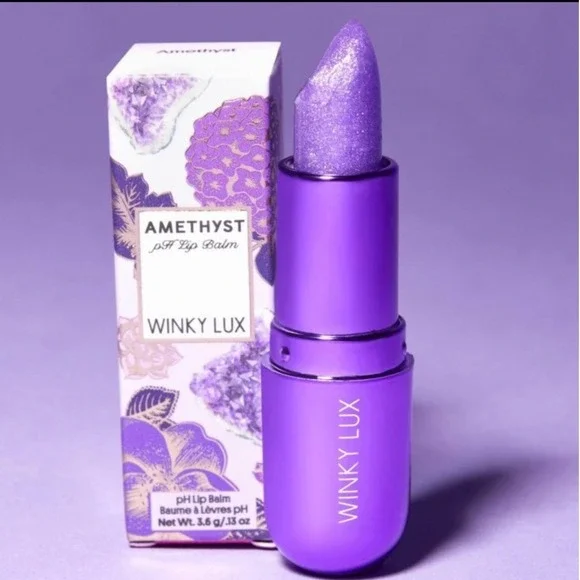 Winky Lux Amethyst Balm pH Lip Balm Tinted Moisturizer New in Box