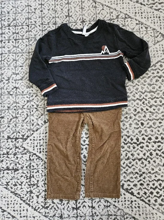Janie And Jack Fall Set Size 2T