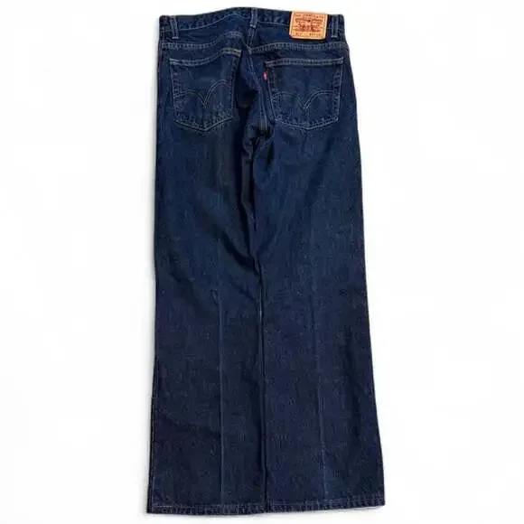 Vintage Levi's 517 Dark Wash Boot Cut Denim Jeans