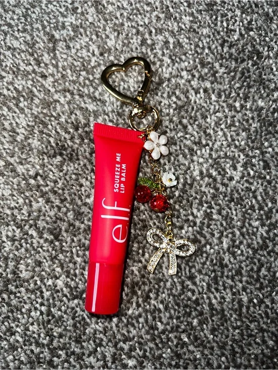 e.l.f. Squeeze Me Lip Balm — Bright Red Gloss