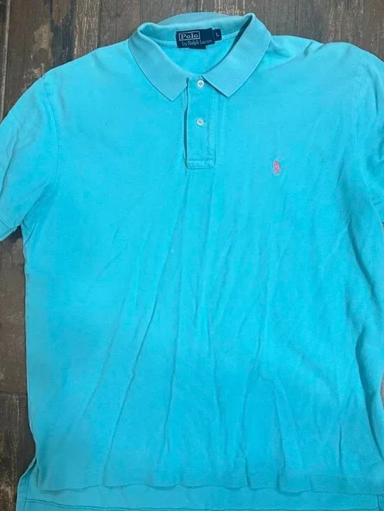 Polo Ralph Lauren men’s blue polo shirt Size L #preppy #classic