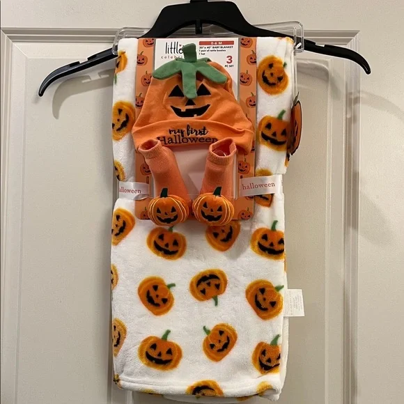 Pumpkin Set - Orange and White