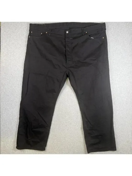 Levi's 501 Men's Size 54x30 Black Relaxed Fit Jeans
