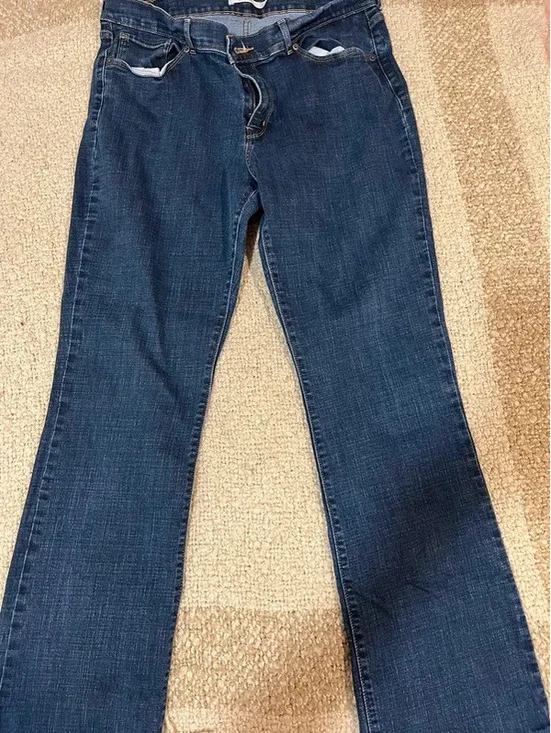 Levi’s Classic Bootcut Jeans Man W33 L32 Dark Wash Stretch Blue Denim
