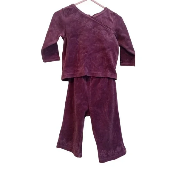 Carters baby girl‎ purple velvet making set