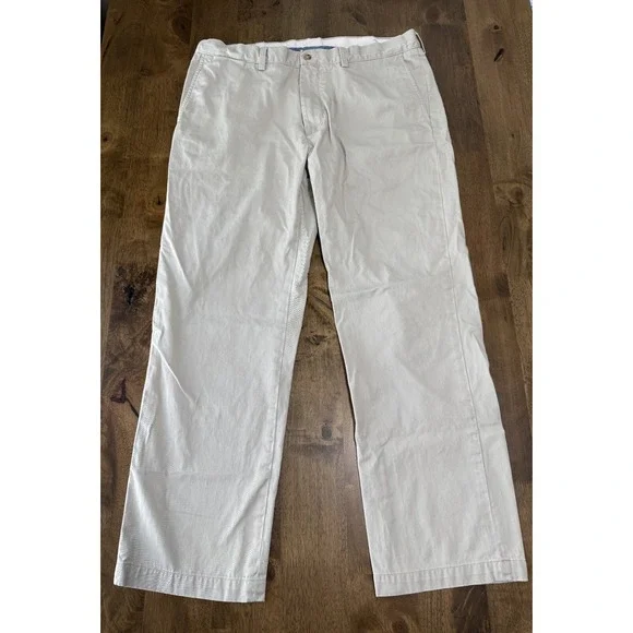 EUC‎ Mens Polo Ralph Lauren classic fit khaki pants chino flat front size 36x30