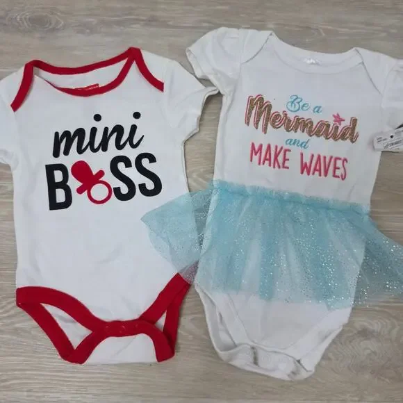 Baby Girl Onesies/Bodysuit Size 3-6 Months Brand New with Tags