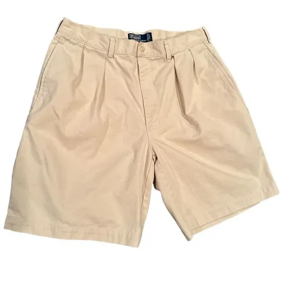 Polo Ralph Lauren Chino Shorts Tyler Short Size Large Khaki