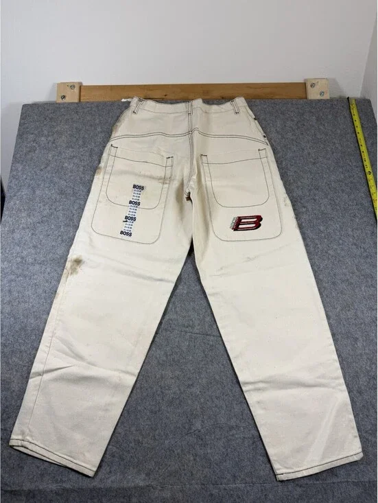 Vintage Boss Jeans Baggy Fit Men’s Tag Size 33x32 Fits 32x31 New With Tags