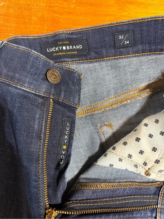 Lucky Brand Dark Indigo Denim Jeans - Blue