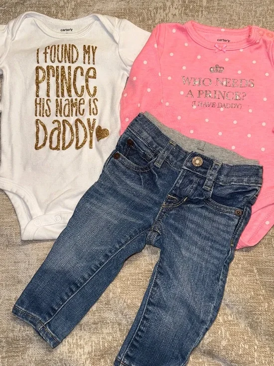 Vintage retired girls CARTERS/BABY GAP outfit