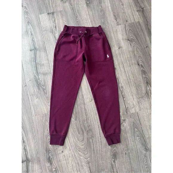 Polo Ralph Lauren Tech Athletic Jogger 'Harvard Wine' size XS
