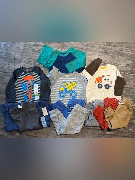 jumping beans long sleeve tee/pant Bundle 18 Months