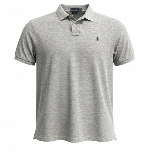 Polo Ralph Lauren Mens Classic Fit Polo Shirt Sz.XXL Dark Gray Heather Logo