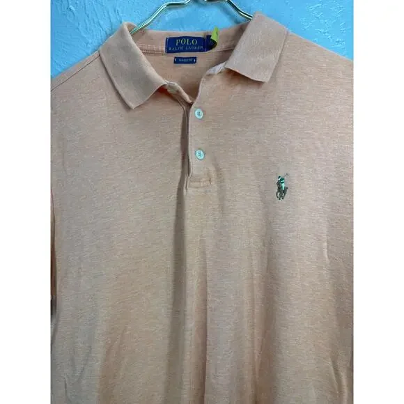 Ralph Lauren Polo Jeans Co. Mens Short Sleeve Classic Fit Polo Shirt Size Medium