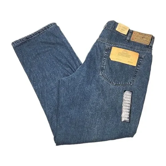 Red Head Jeans Fleece Lined Denim Size 40 x 32 Relaxed Men's Medium Wash NEW