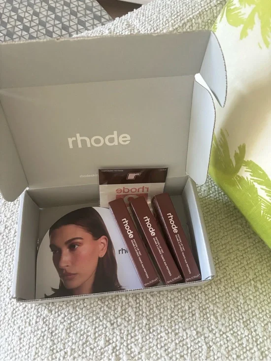 New in box! Summer 2026 Rhode Macadamia Butter Lip Tints x3
