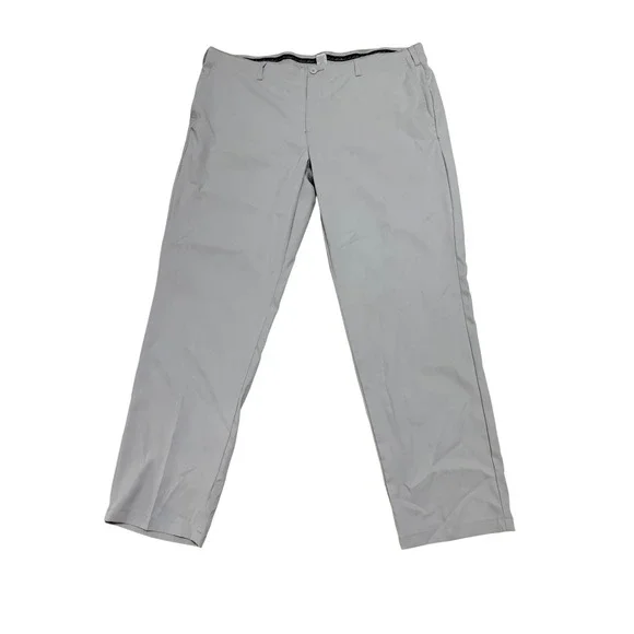 BCG Mens Grey‎ Golf Pants 42W x 32L Stretch Performance Active Trousers