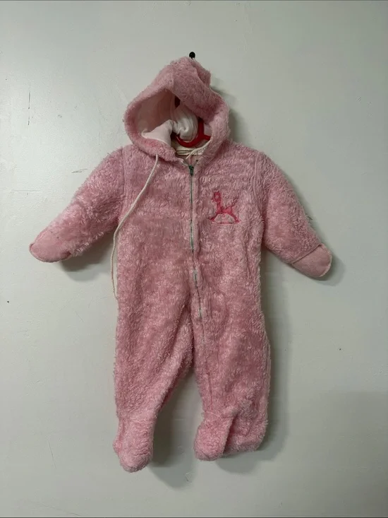 Quiltext vintage 80’s baby sleeper
