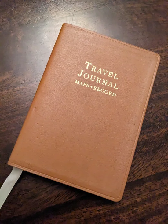 Vintage Travel Journal