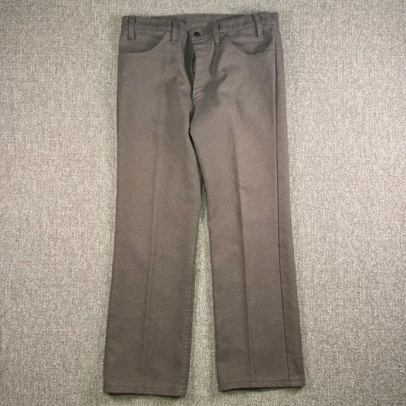 Vintage Levi's Gold Tab‎ Pants W35 L32 Brown Straight Leg Made in USA
