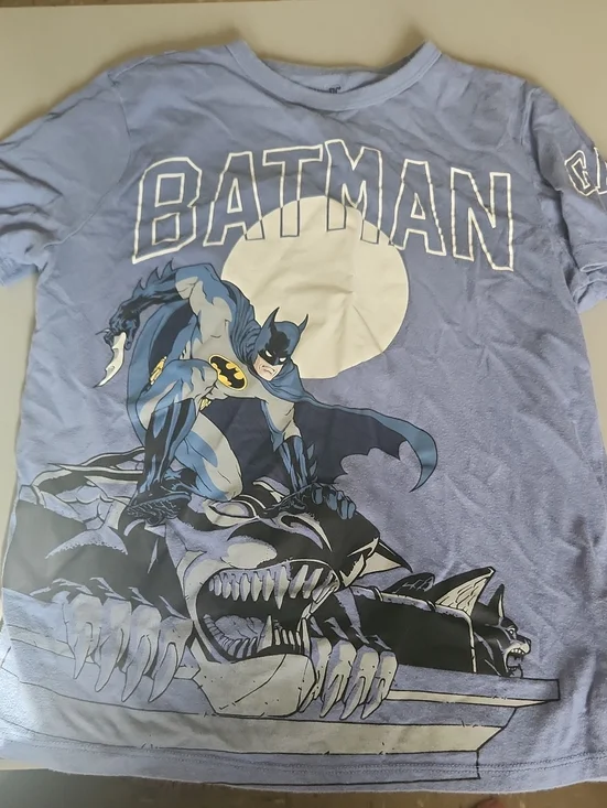 GAP Kids Light Blue DC Logo Tee