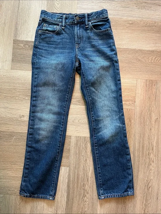 Boys GAP 90s Original Straight Jeans in Dark Blue