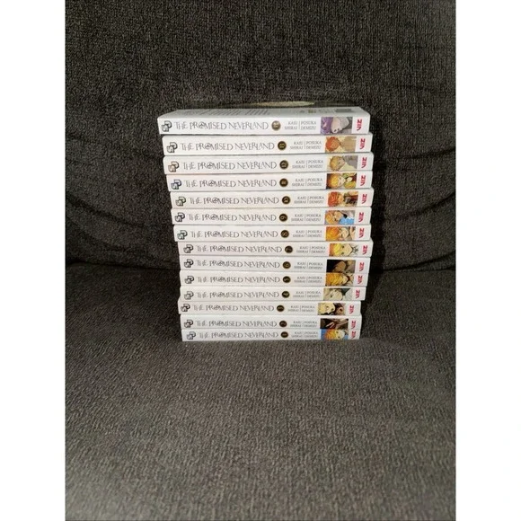Promised Neverland Manga Set Volumes 1-15 (MISSING #14) New Box D