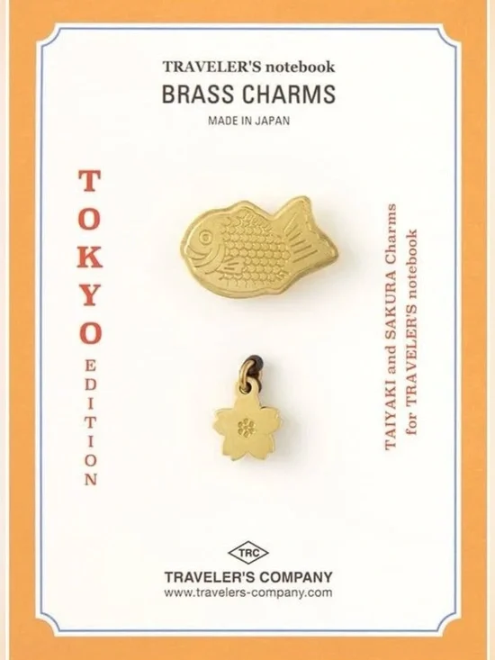 Tokyo Edition Brass Charms - Gold