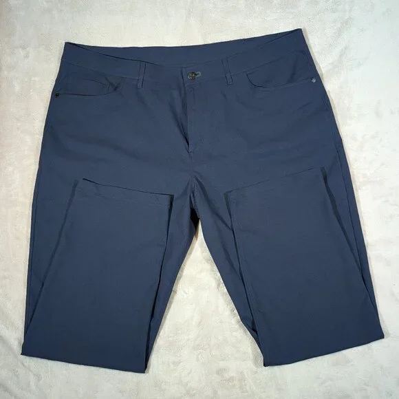 Public Rec‎ Dealmaker 5-Pocket Pants Mens 42X30 (40x28) Navy Performance Golf