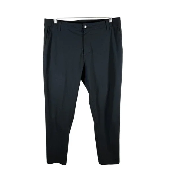 Lululemon Commission Slim Fit Pants Mens Gray ABC‎ Technical Trousers