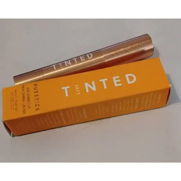 BNIB~LIVE TINTED Huestick Eye Cheek Lip Color in Grounded