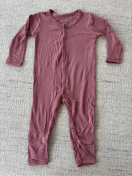Kyte Baby Dusty Rose Snap Romper
