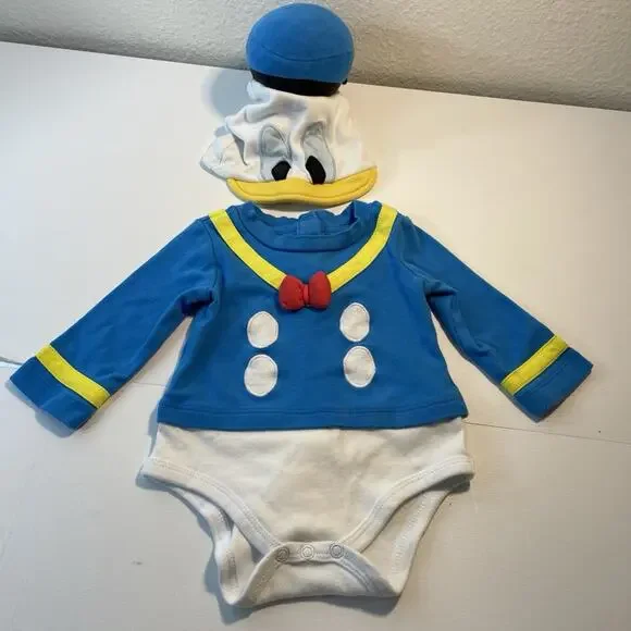 Disney Store Disney Baby Donald Duck Costume Bodysuit for Baby 6-9M