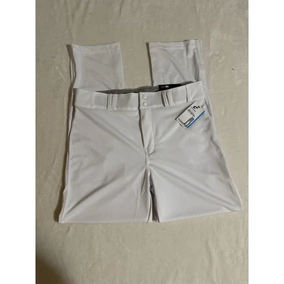 NWT CHAMPRO Triple Crown 2.0 Open Bottom Baseball Pants White ~ Size L