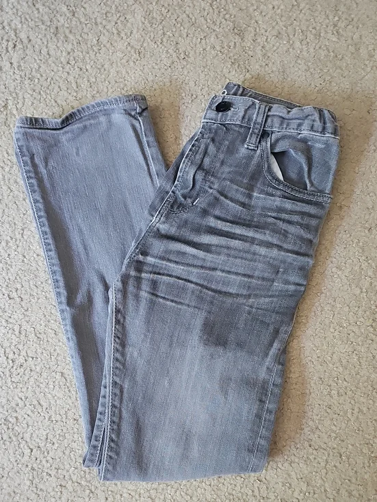 GAP Kids Light Gray Washed Jeans