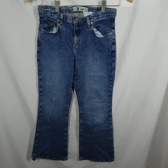 Gap Kids Stretch Flare Girls Youth Jeans Size 10 Plus