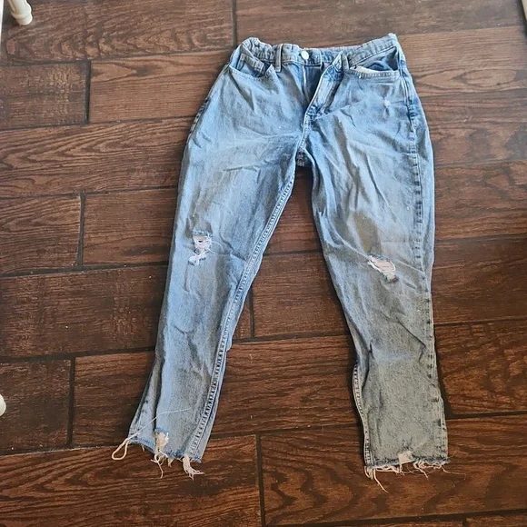Gap girls mom jeans