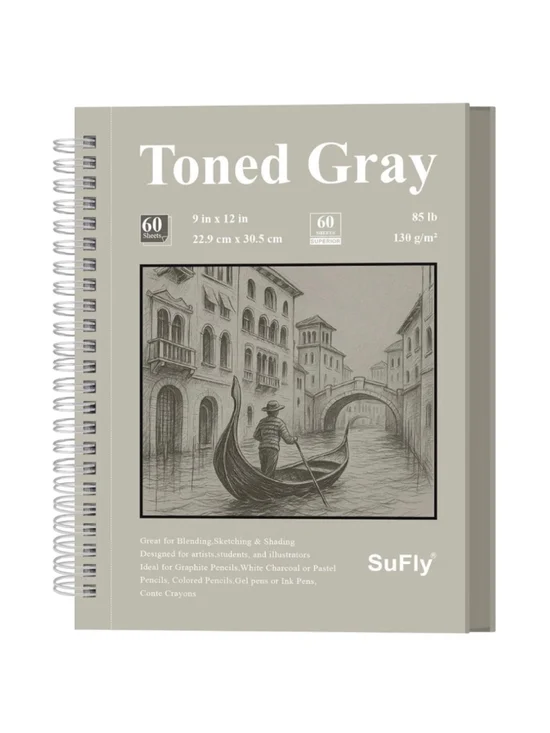 NEW SuFly Gray Sketchbook 9