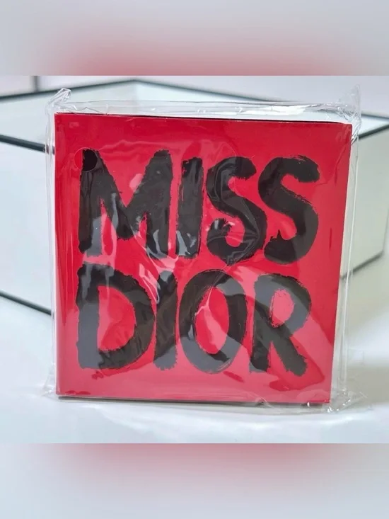 Dior GWP✨❤️🖤⭐️Red & Black 'Miss Dior' Decorative Bloc Notes Notepad