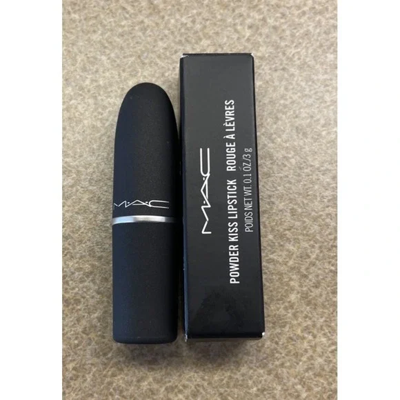 Mac Cosmetics Powder Kiss Lipstick *306 Shocking Revelation* 0.1fl.oz New In Box
