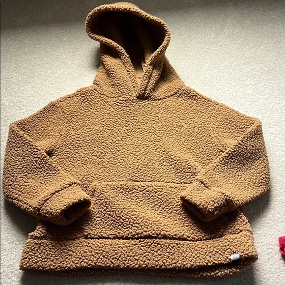Cozy Tan Kids Hoodie - Gap