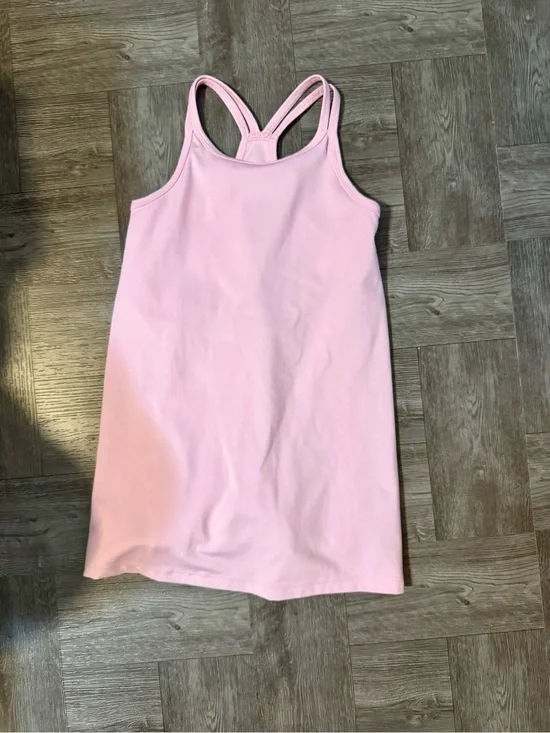 Girls Under Armour Pink Racerback Tank Dress