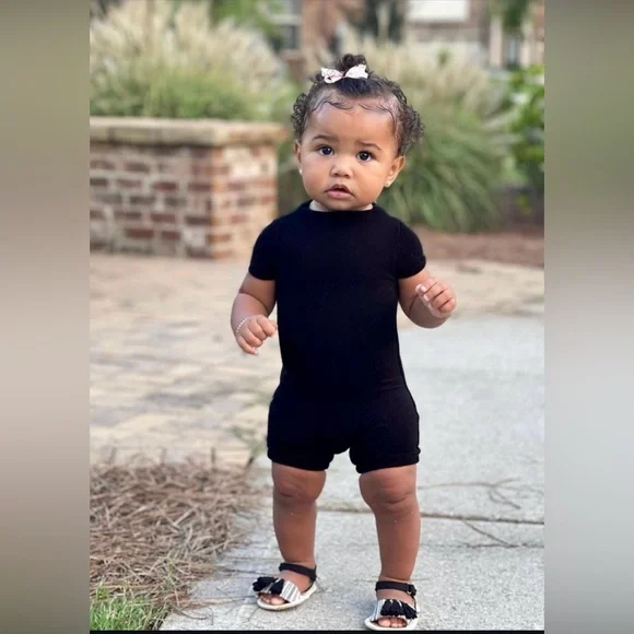 BRAND NEW WITH TAGS NAKED WARDROBE BABY BASICS ROMPER!